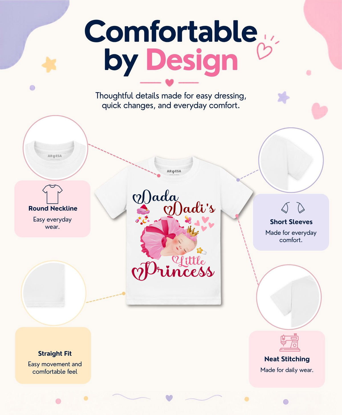 No | Dada Dadi Little Princess - T-shirt
