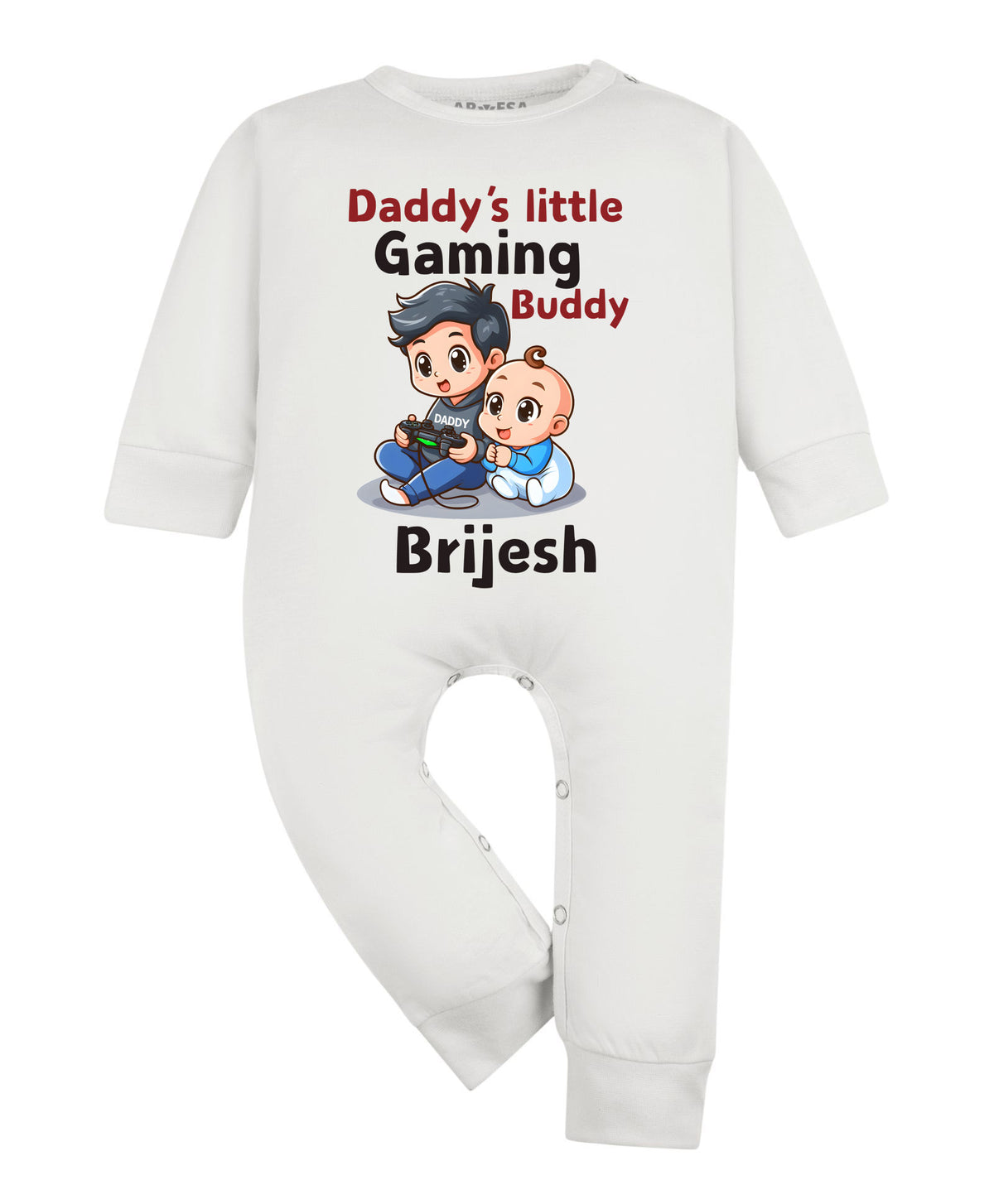 Yes | Daddy Little Gaming Buddy - Jumpsuit