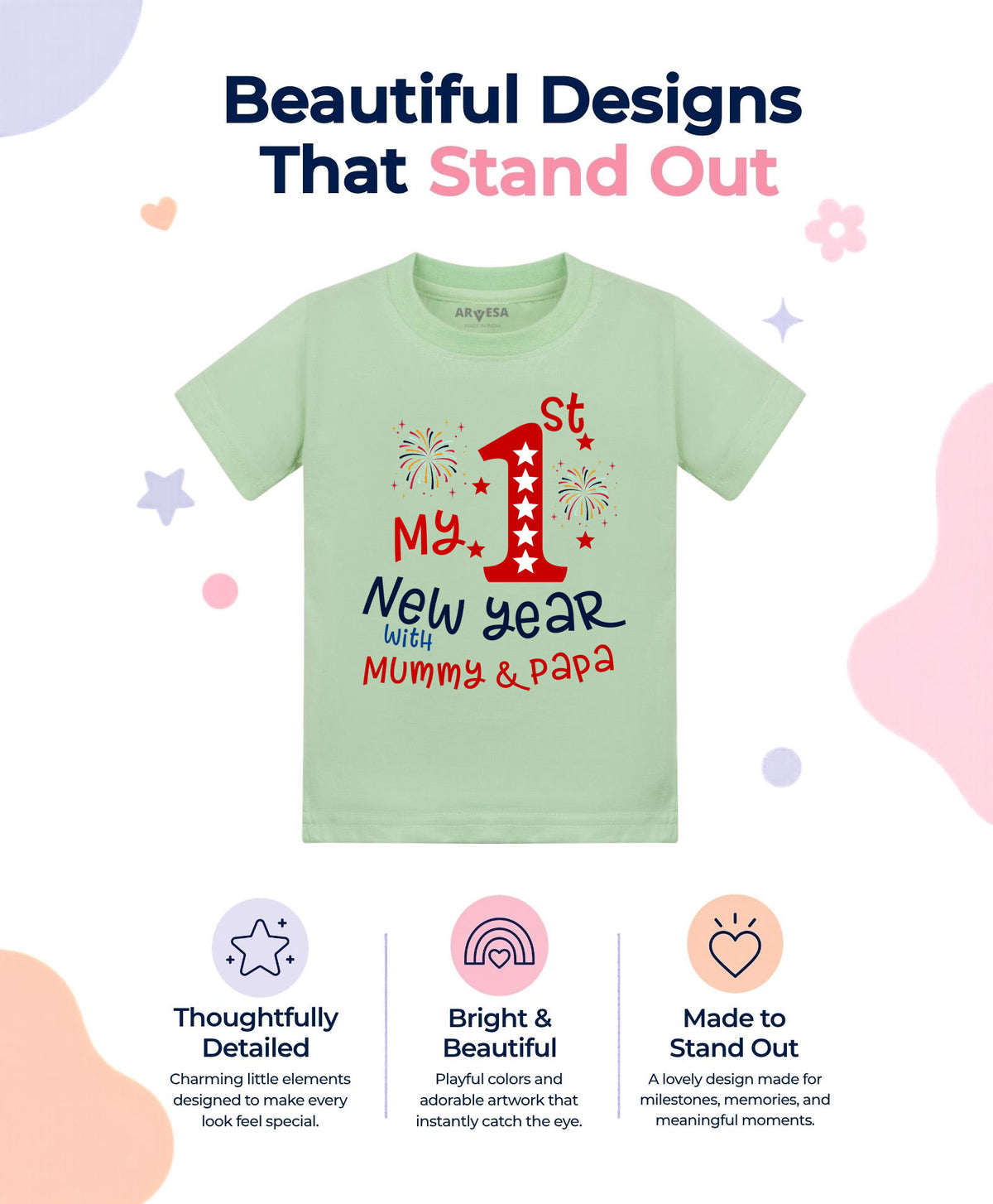 No | My First New Year - T-shirt