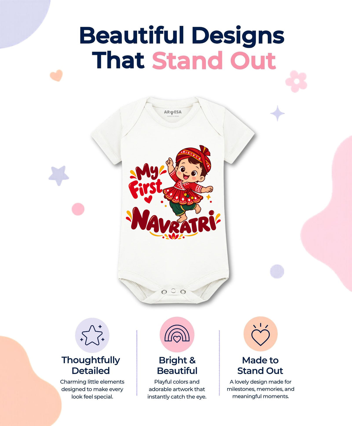 No | My First Navratri - Romper