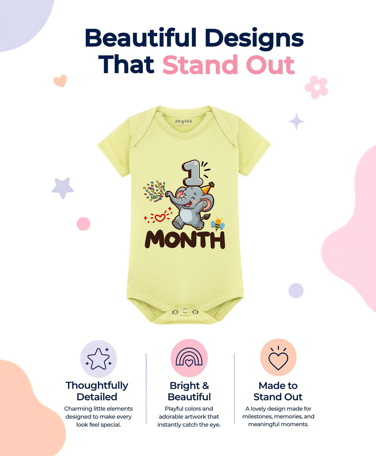 No | 1 Month - Romper