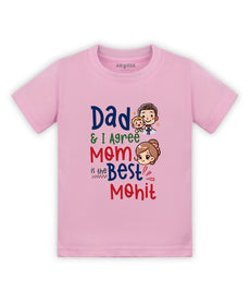 T-shirt featuring the same print