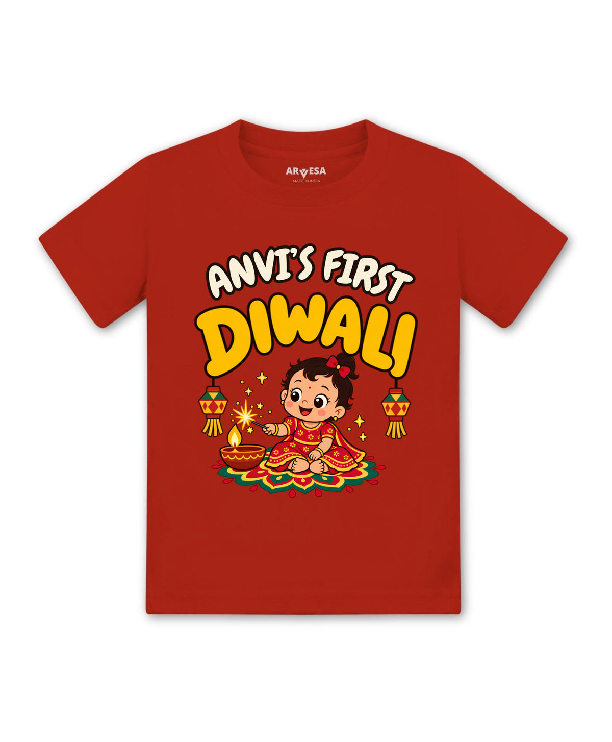 Yes | My First Diwali - T-shirt