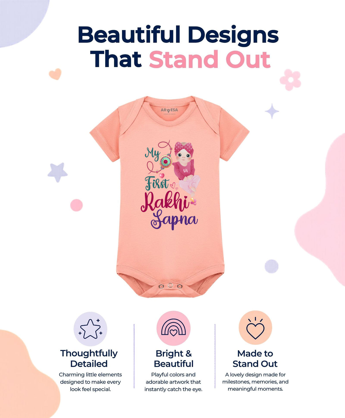 Yes | My First Rakhi - Romper