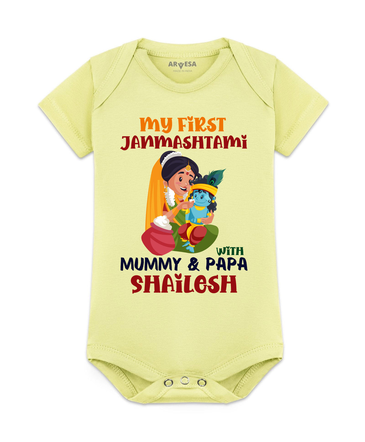 Yes | My First Janmashtami - Romper