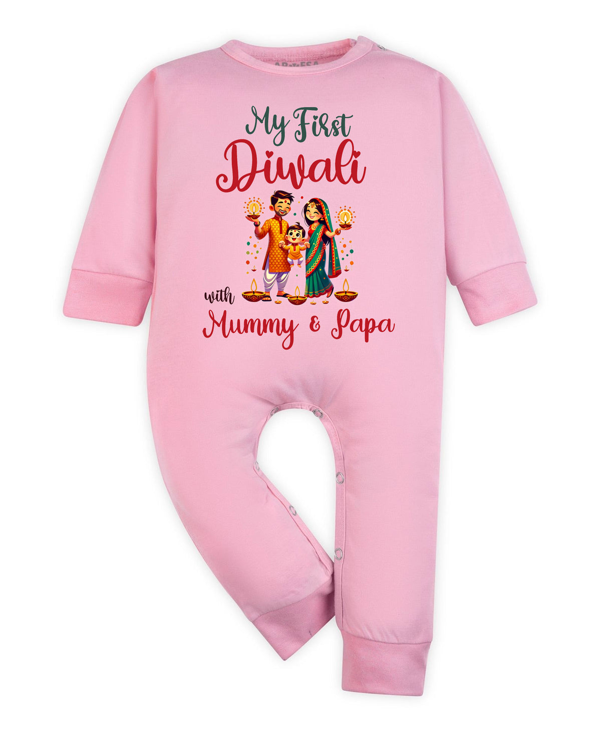 No | My First Diwali - Jumpsuit