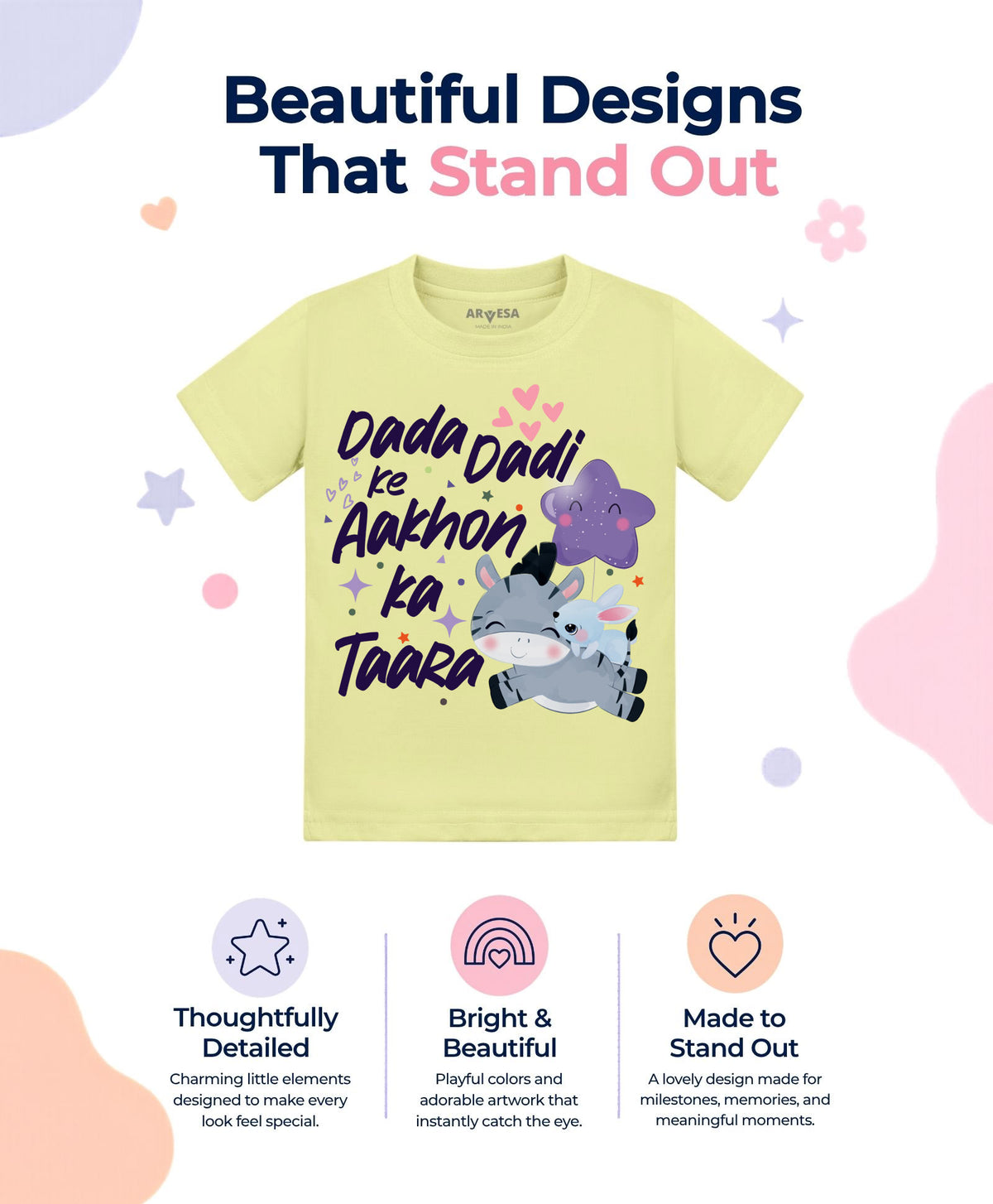 No | Dada Dadi Ke Aankhon Ka Tara - T-shirt
