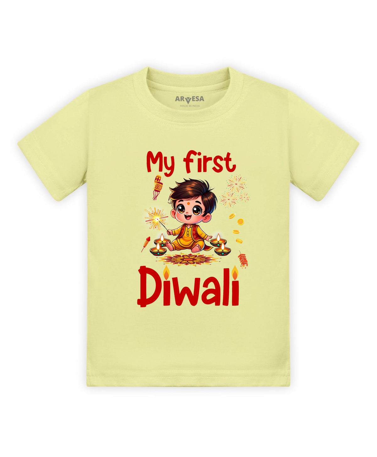 No | My First Diwali - T-shirt