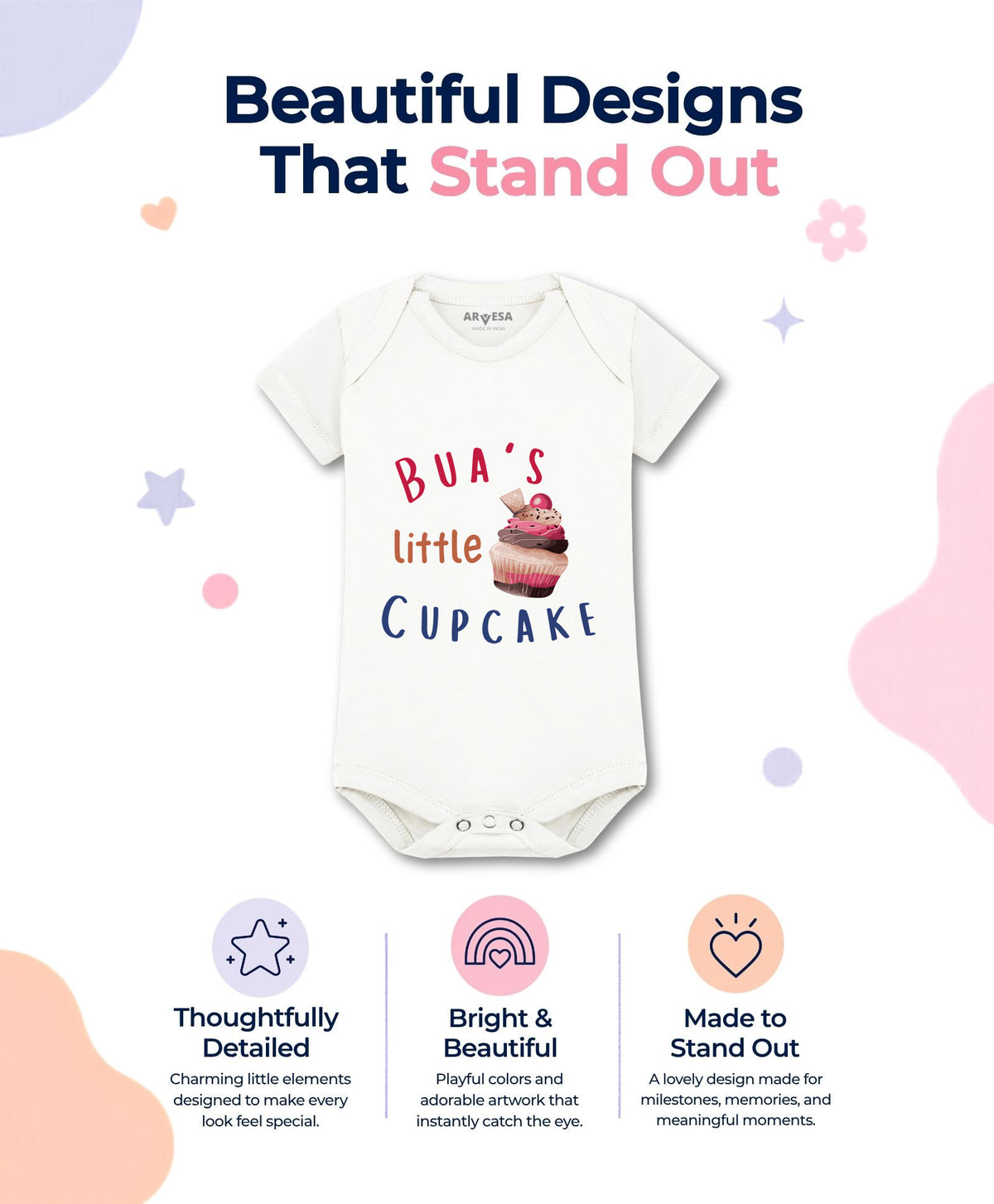 No | Bua Little Cupcake - Romper