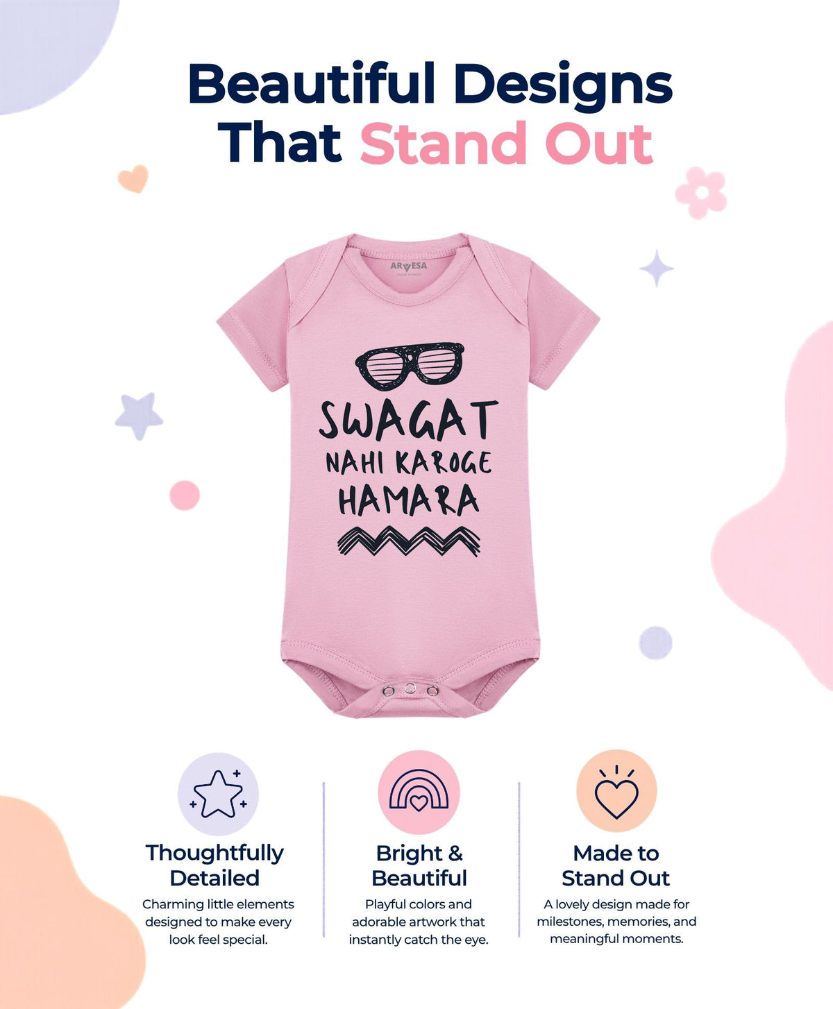 Swagat Nahi Karoge Hamara Pregnancy Announcement - Romper