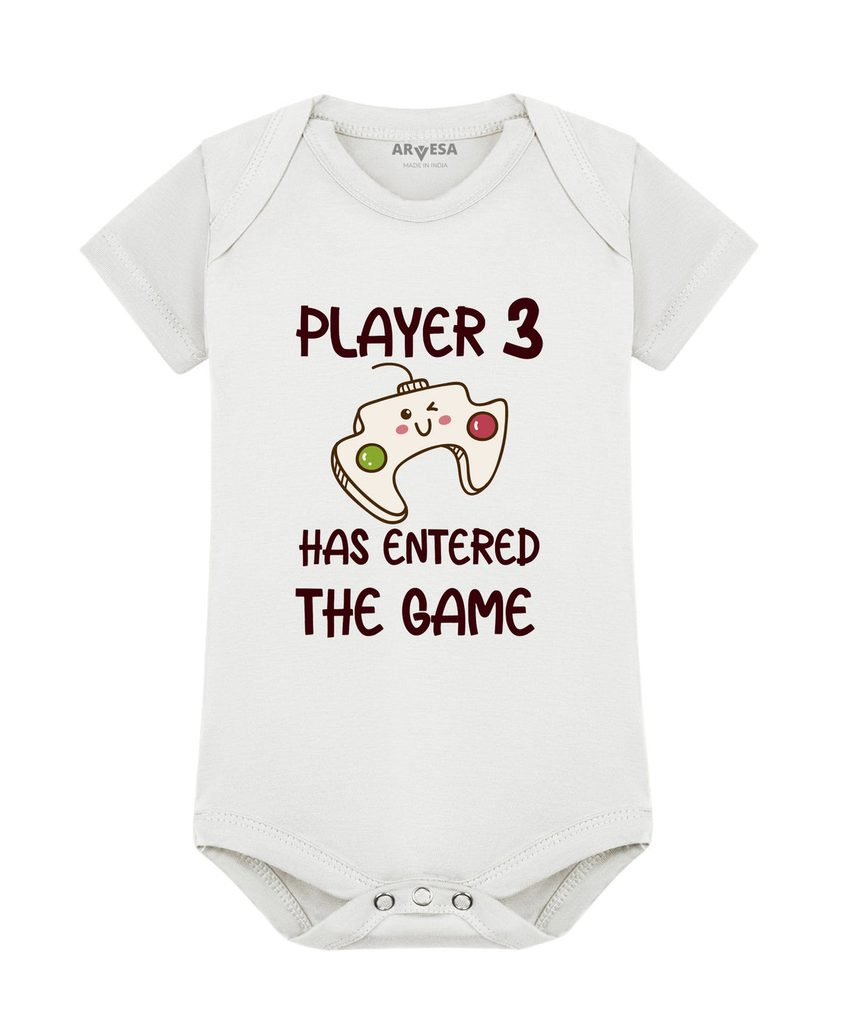 No | Player 3 Entered The Game Quirky - Romper