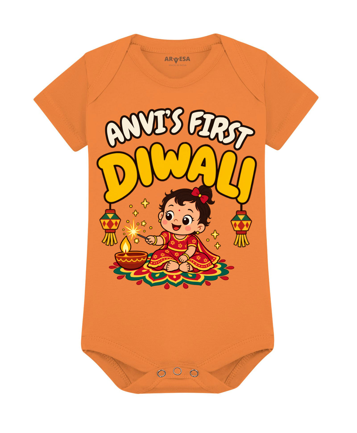 Yes | My First Diwali - Romper