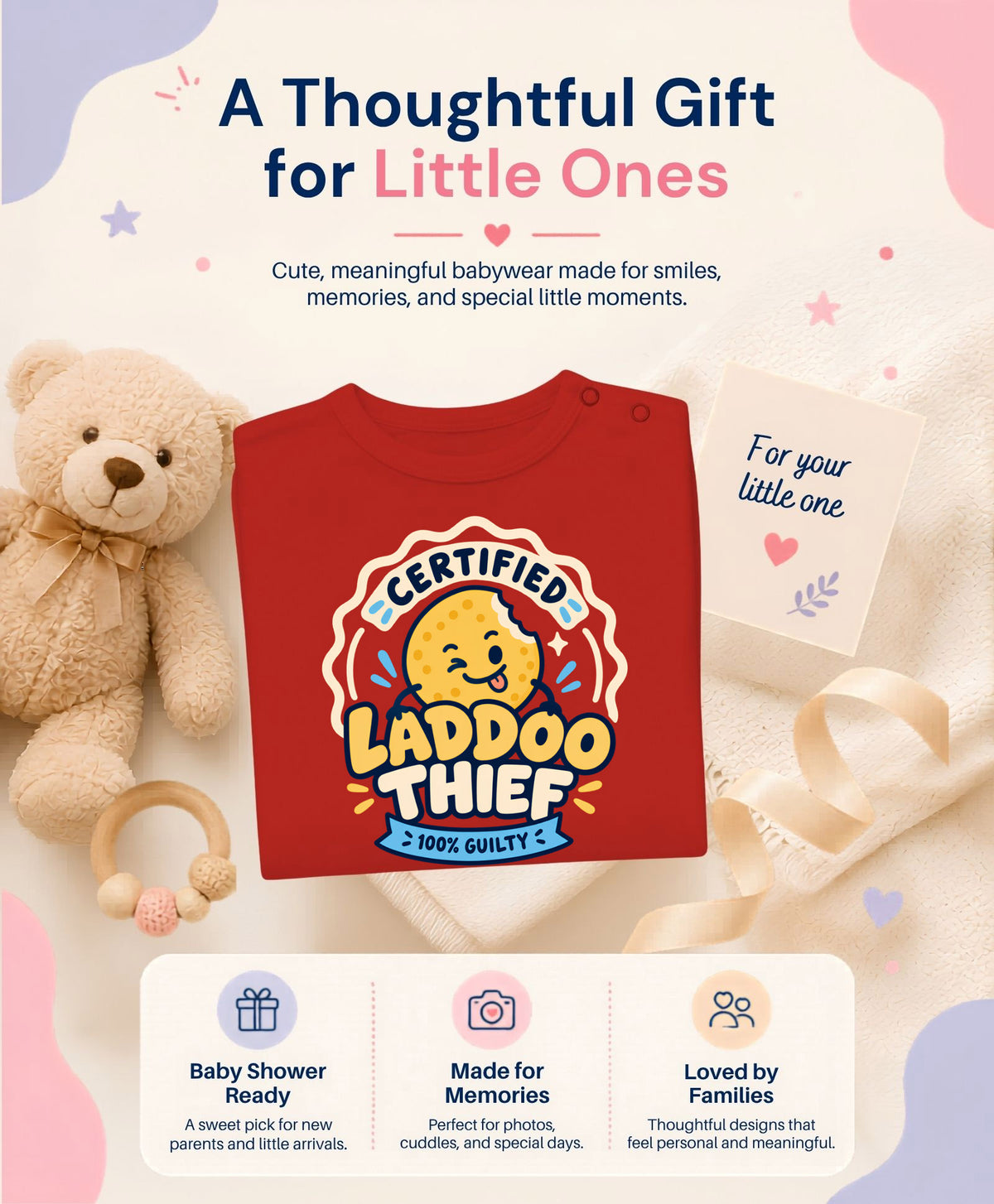Certified Laddoo Thief 100% Guilty Diwali - Jumpsuit
