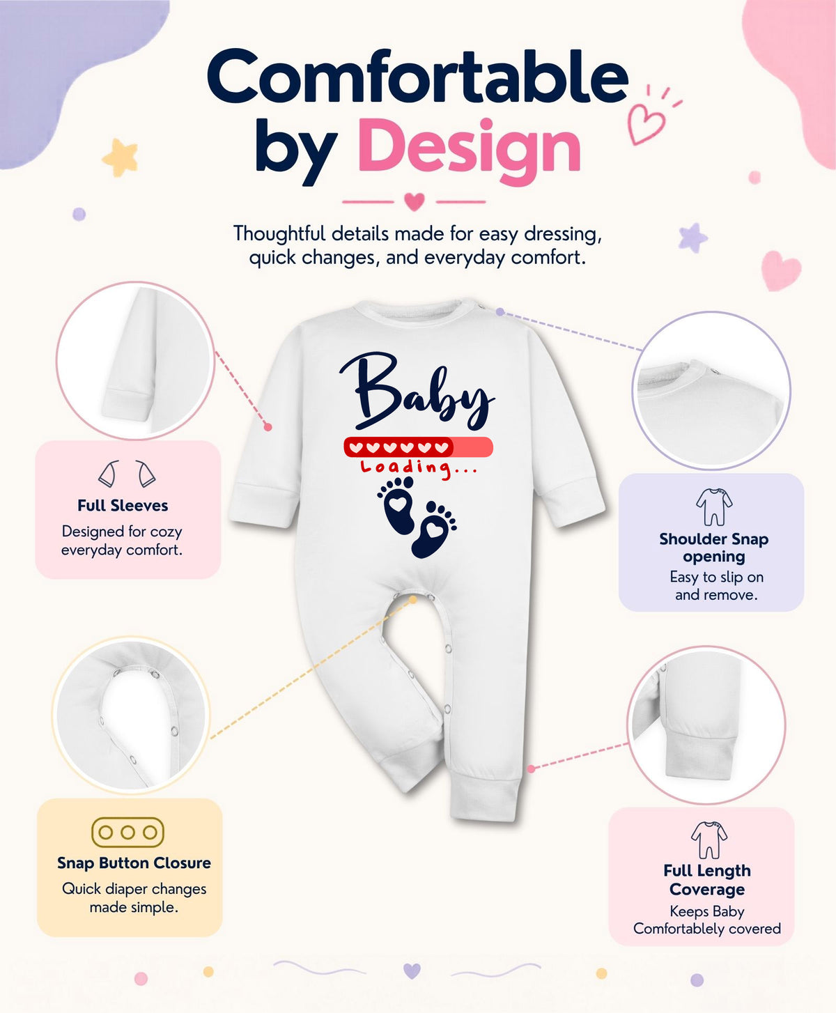 Baby Loading Pregnancy Announcement - Jumpsuit