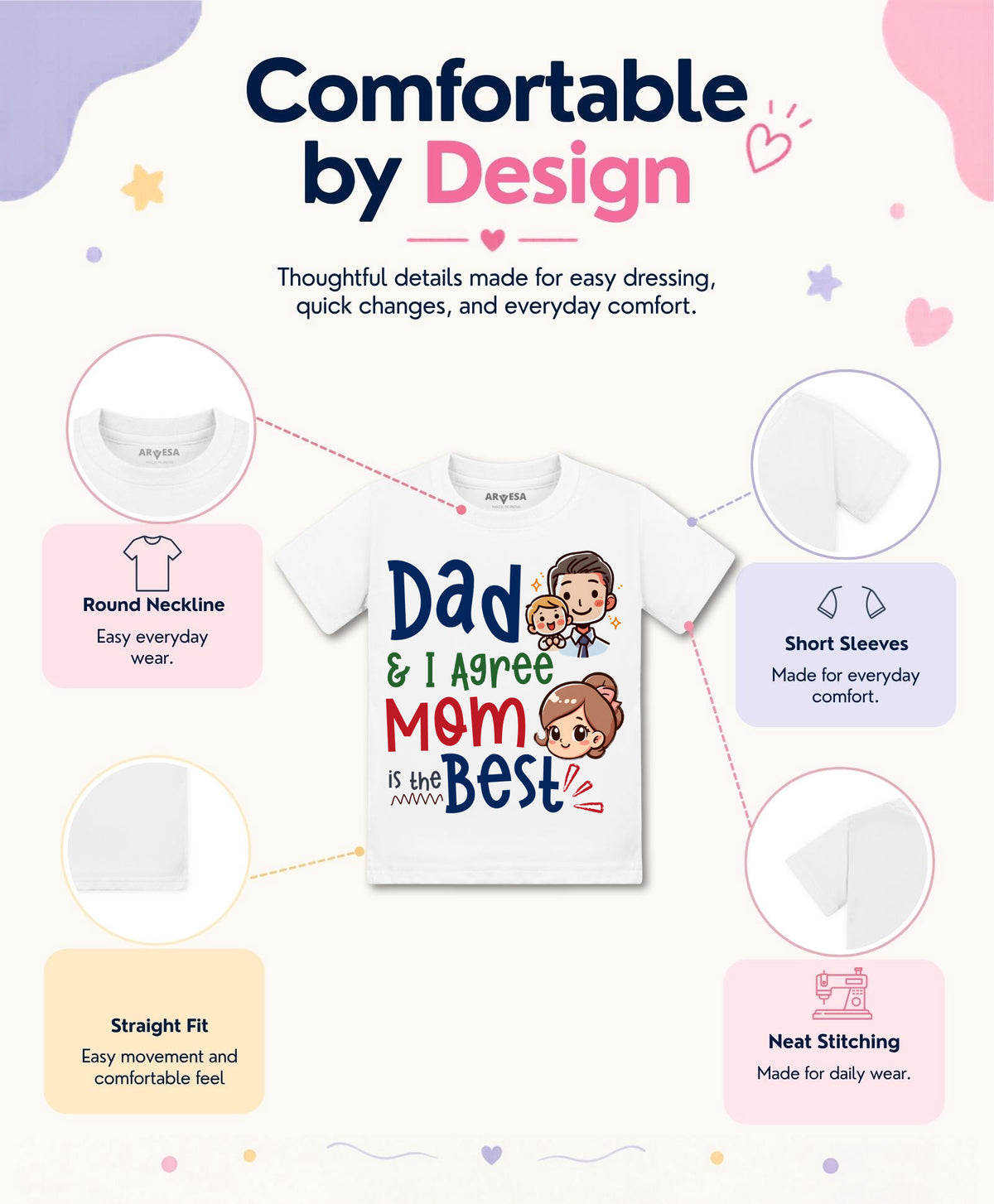 No | Daddy & I Agree Mommy Is Best - T-shirt