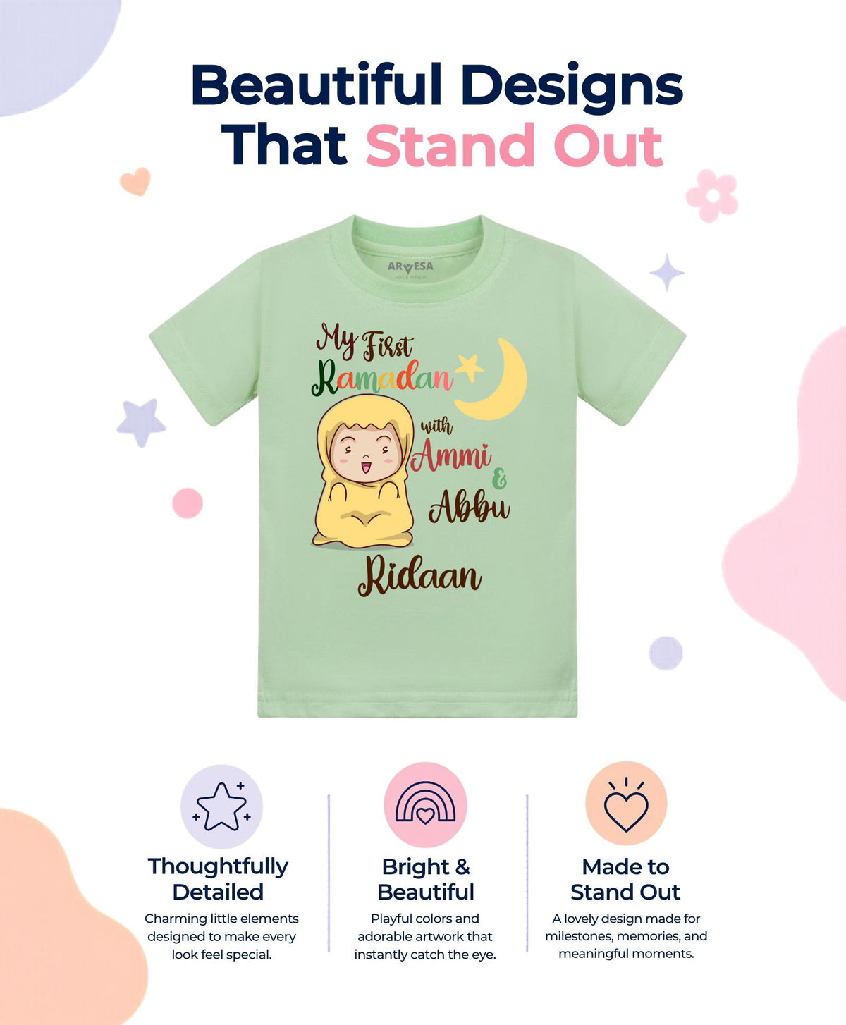 Yes | My First Ramadan - T-shirt