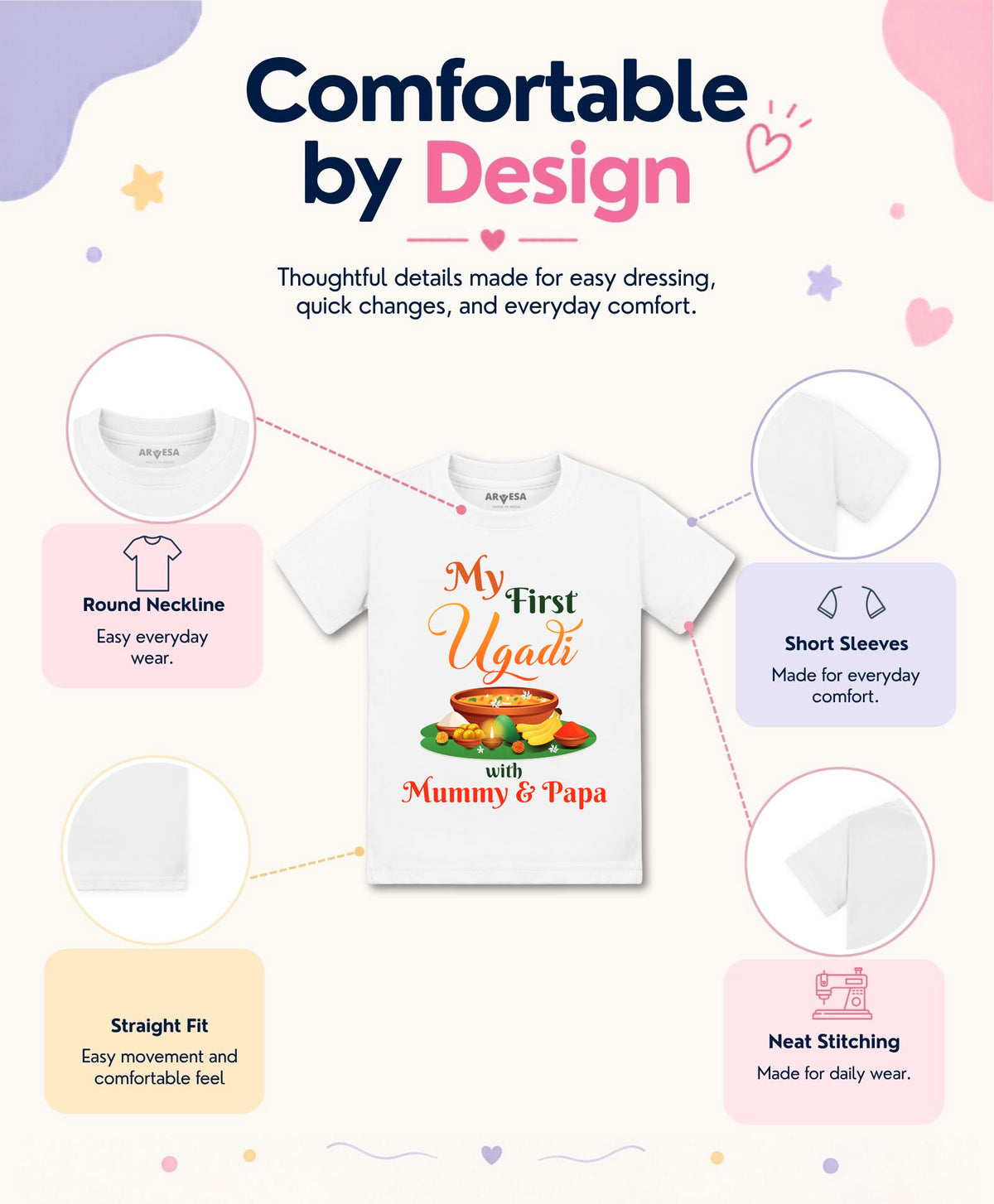 No | My First Ugadi - T-shirt