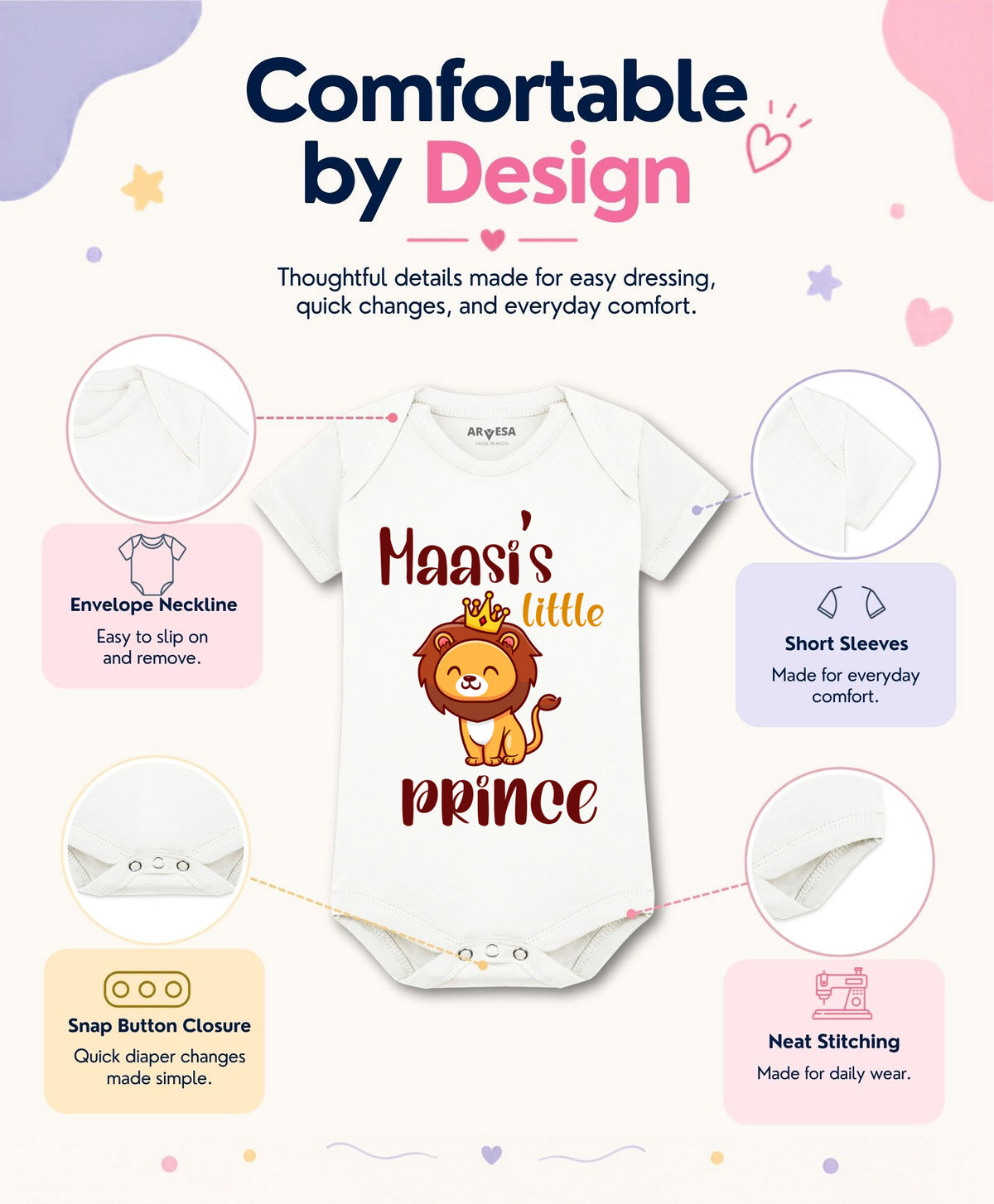 No | Maasi Little Prince - Romper