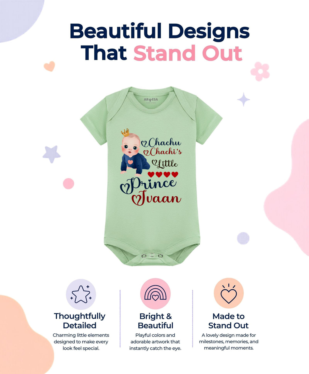 Yes | Chachu Chachi'S Little Prince - Romper