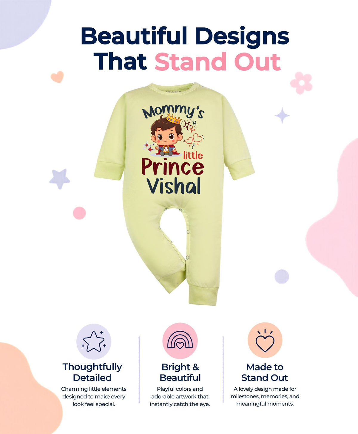 Yes | Mommy Little Prince - Jumpsuit