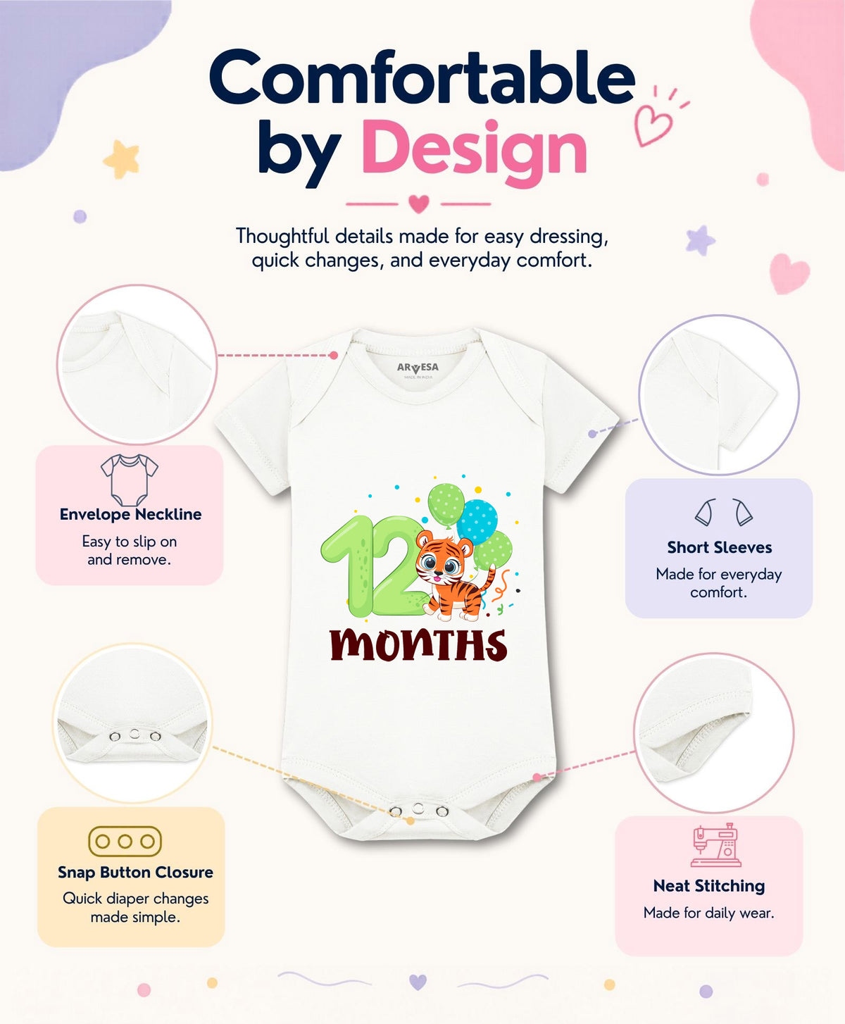 No | 12 Month - Romper