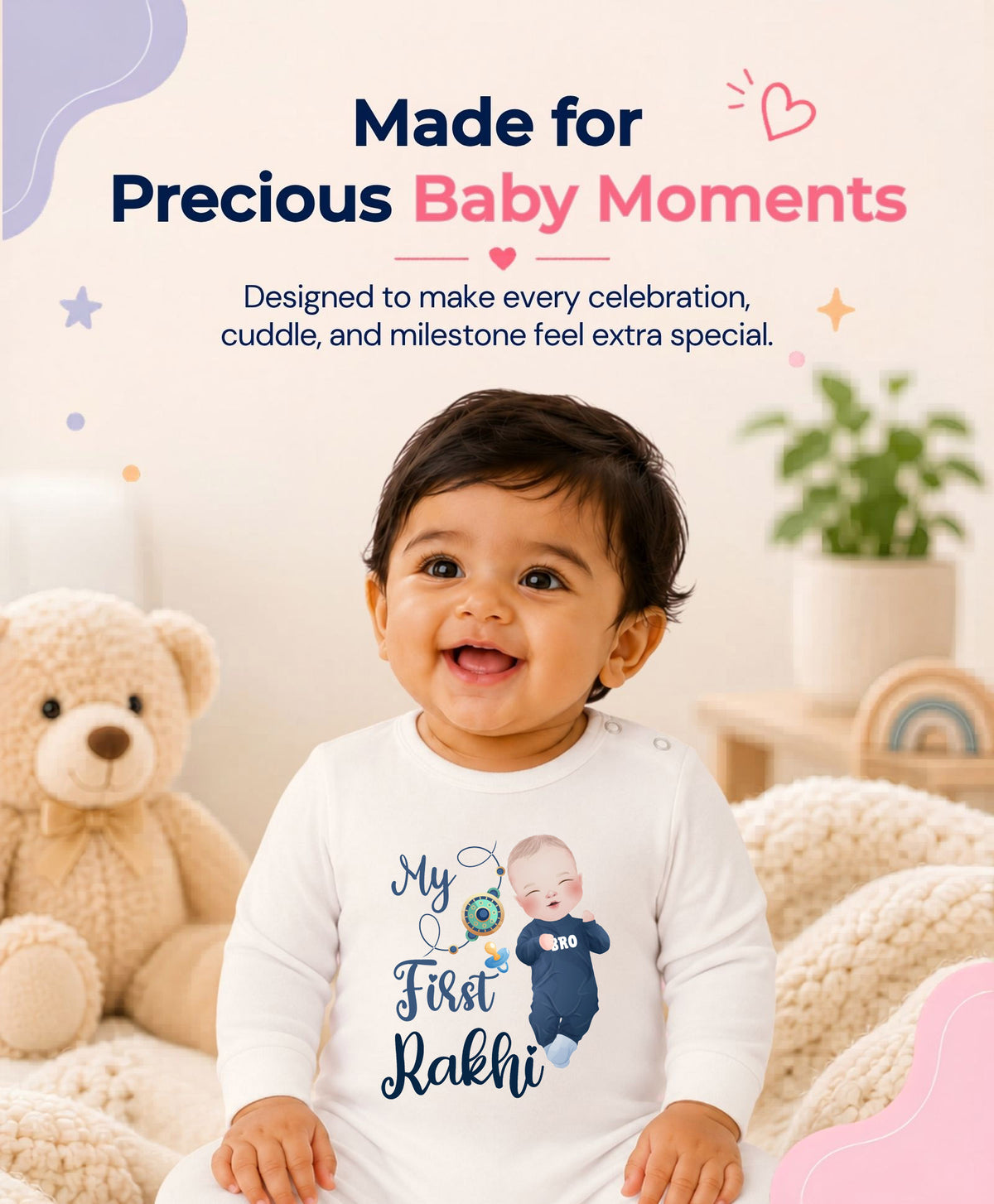 No | My First Rakhi - Jumpsuit