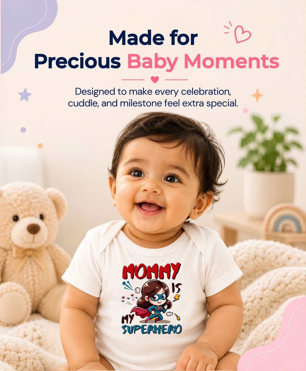 No | Mommy Is My Superhero - Romper