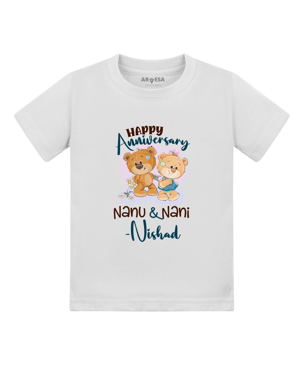 Yes | Happy Anniversay Nanu & Nani Family Anniversary - T-shirt