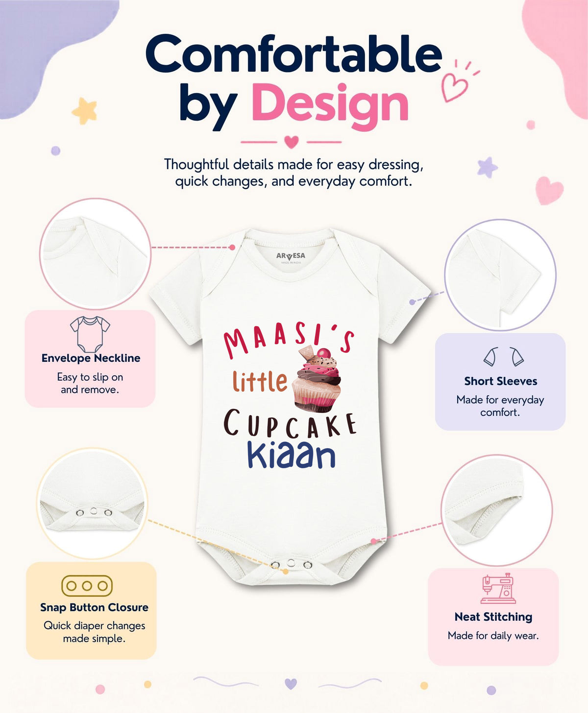 Yes | Maasi Little Cupcake - Romper