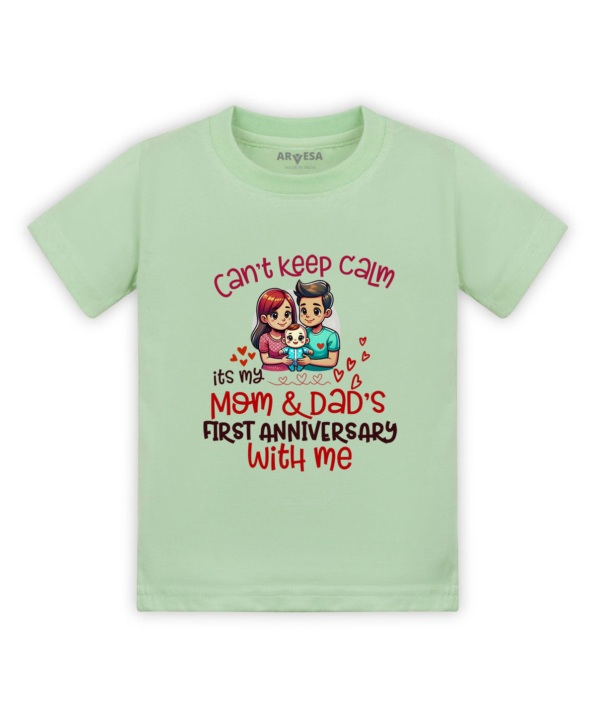 No | First Anniversary With Mom And Dad Mom Dad Anniversary - T-shirt