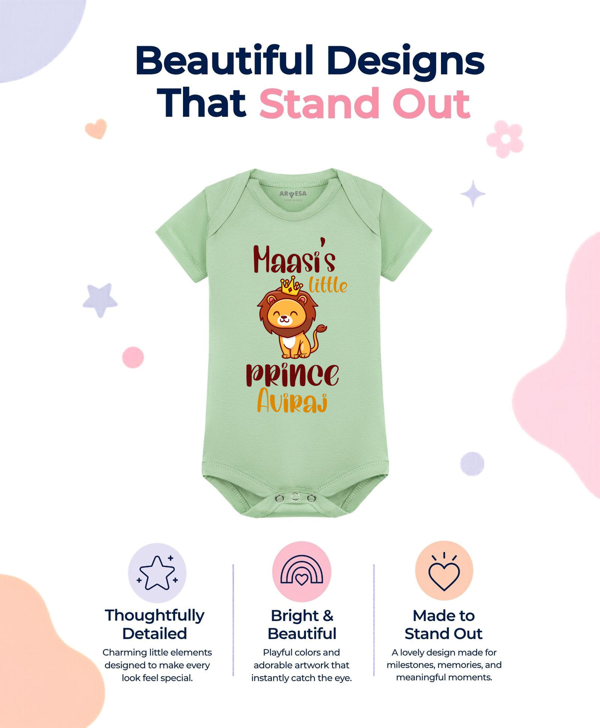 Yes | Maasi Little Prince - Romper
