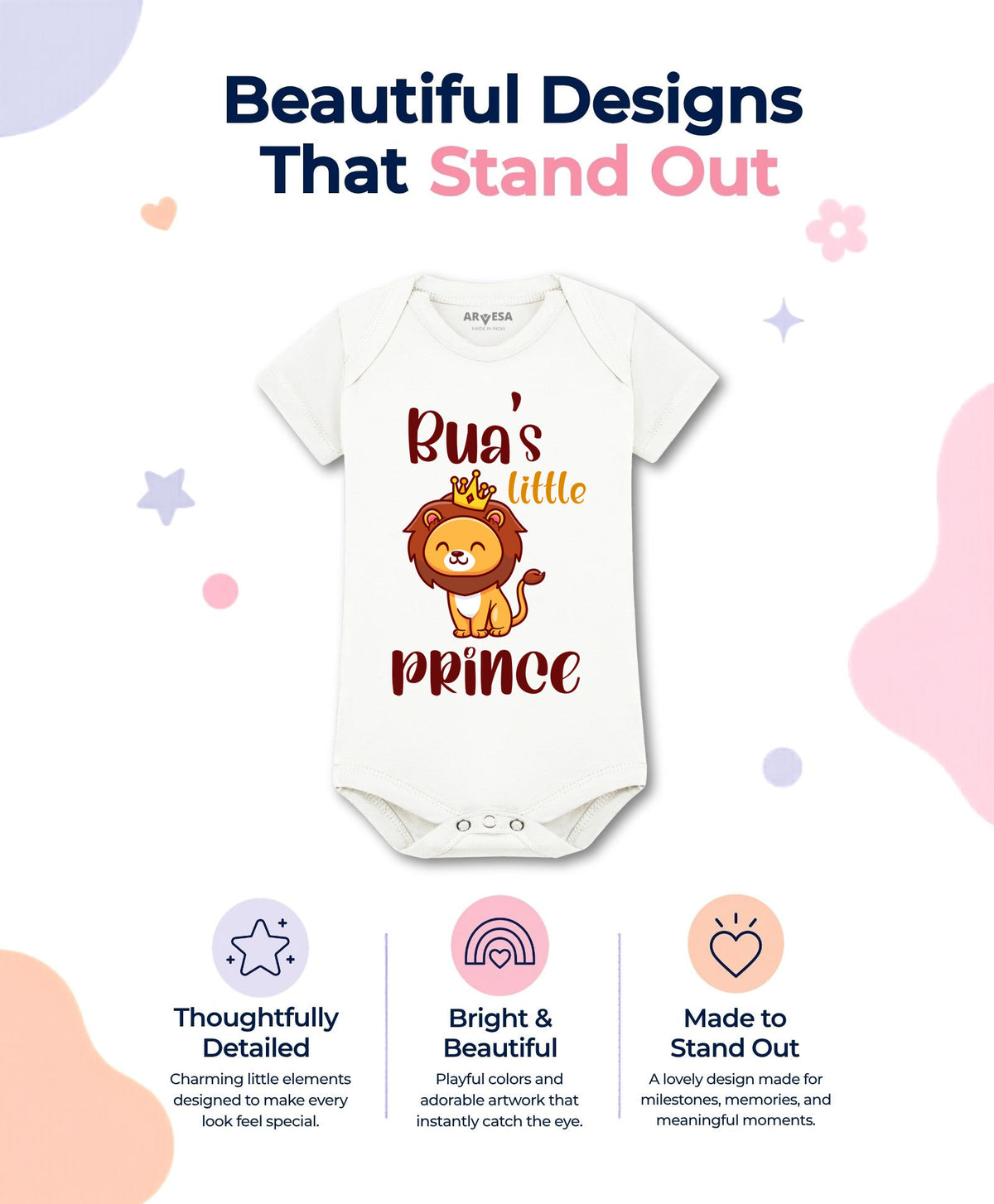 No | Bua Little Prince - Romper