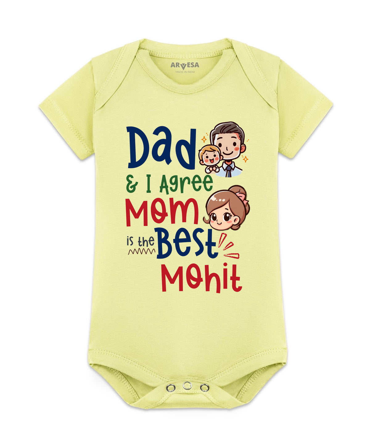 Yes | Daddy & I Agree Mommy Is Best - Romper