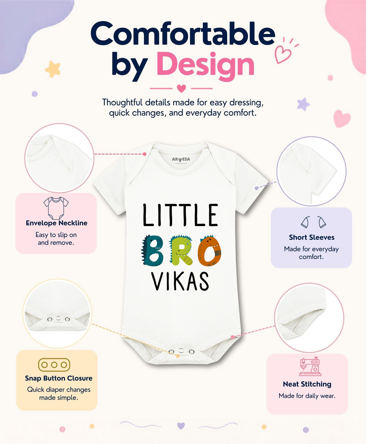 Yes | Little Bro Brother - Romper
