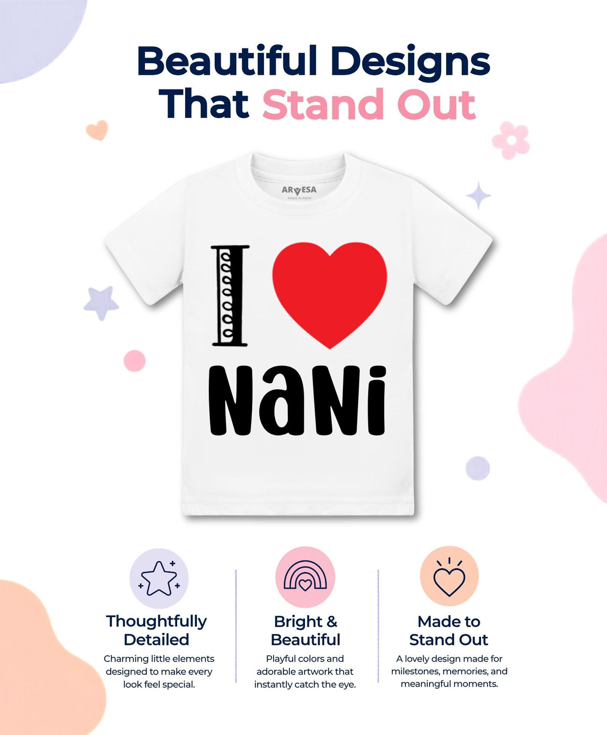 No | I Love Nani Nana Nani - T-shirt