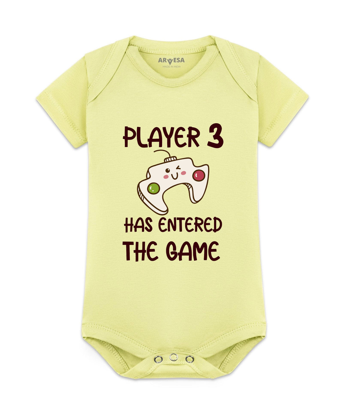 No | Player 3 Entered The Game Quirky - Romper