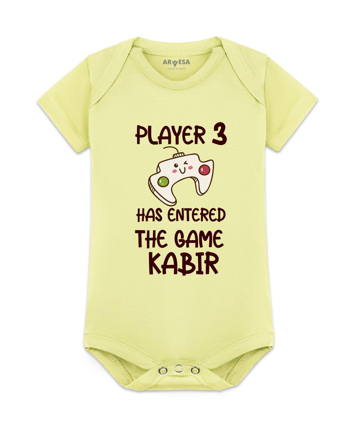 Yes | Player 3 Entered The Game Quirky - Romper