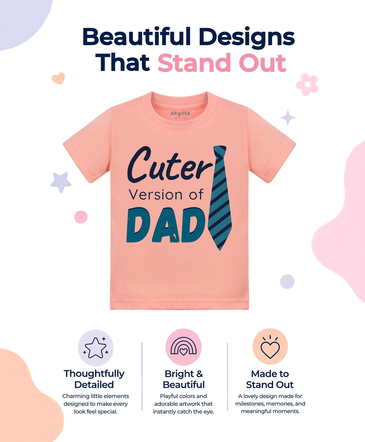 No | Cutest Version Of Dad - T-shirt