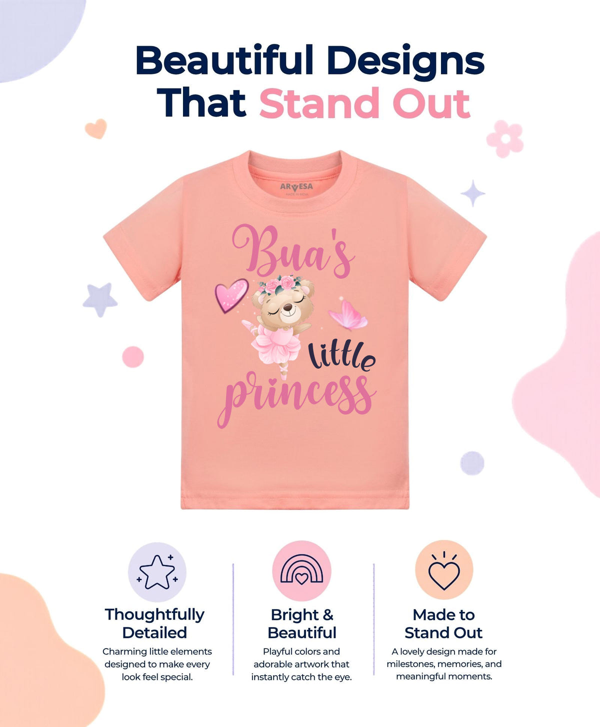 No | Bua Little Princess - T-shirt