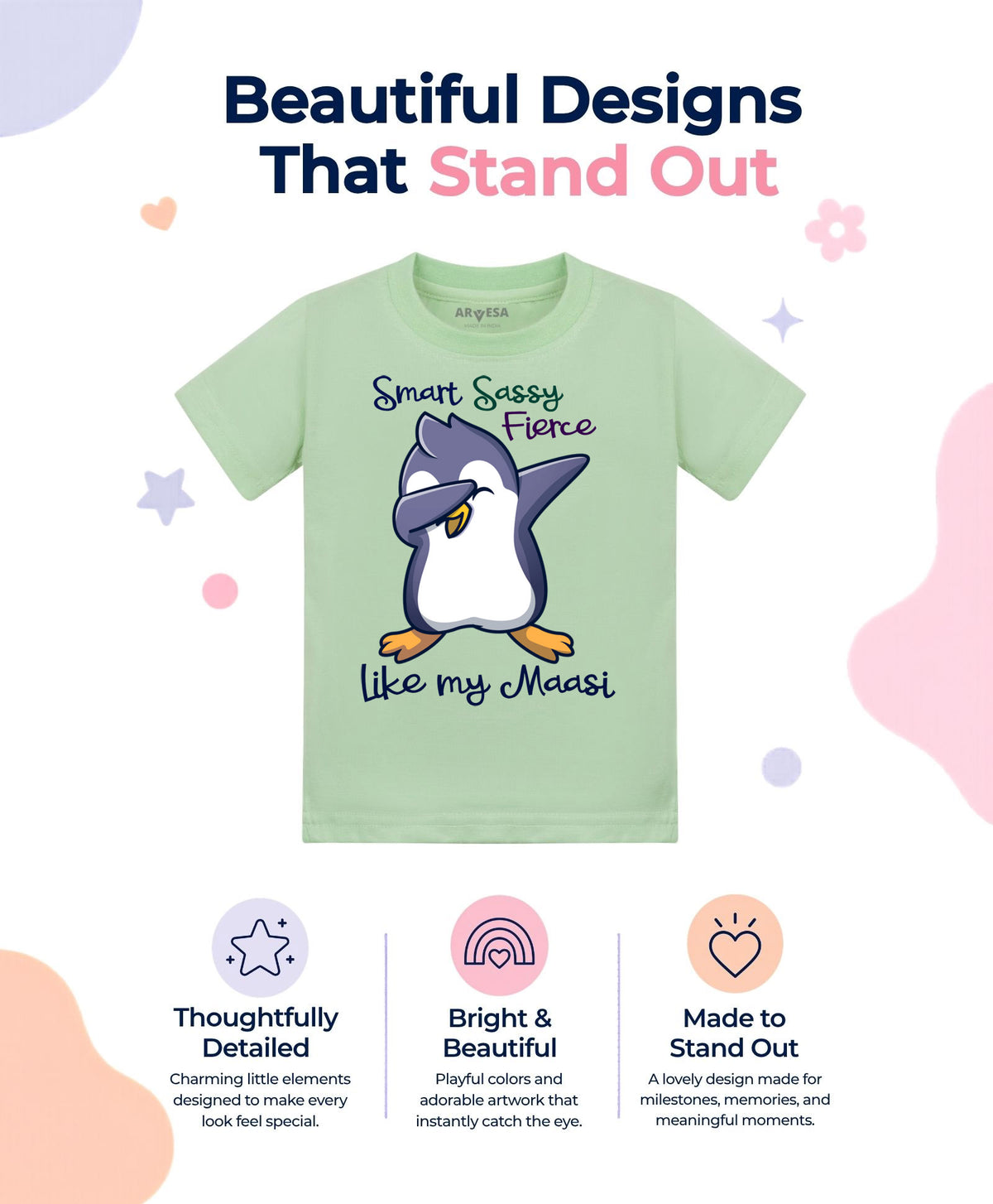 No | Smart Sassy Like My Maasi - T-shirt