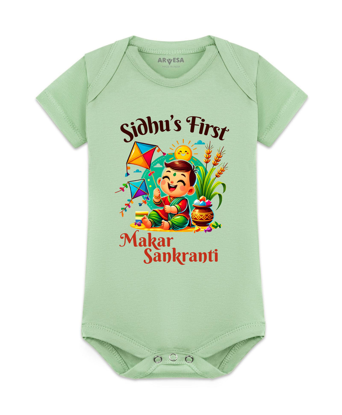 Yes | My First Makar sankranti - Romper