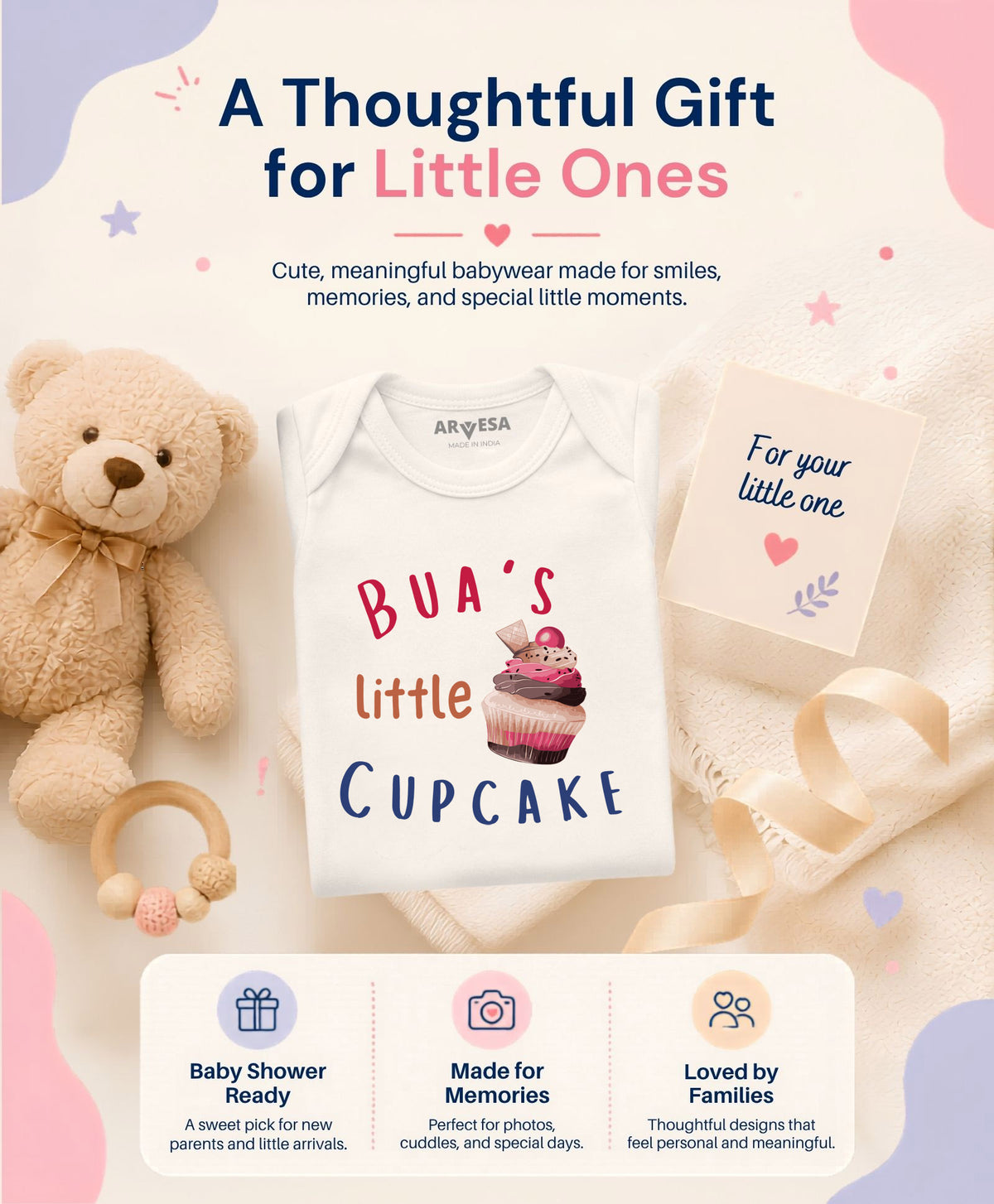 No | Bua Little Cupcake - Romper