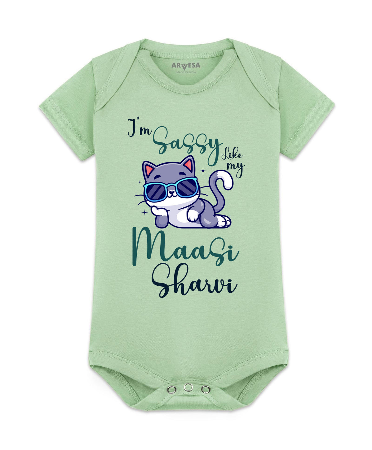 Yes | I Am Sassy Like My Bua Maasi - Romper