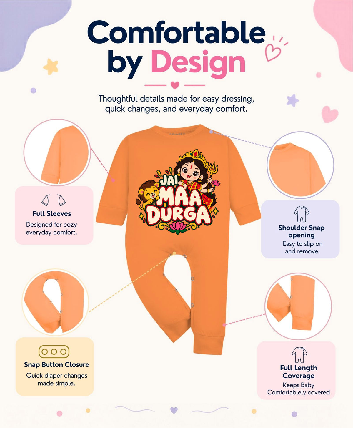 Jai Maa Durga Durga Puja - Jumpsuit