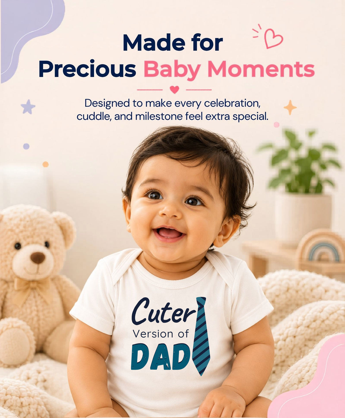 No | Cutest Version Of Dad - Romper