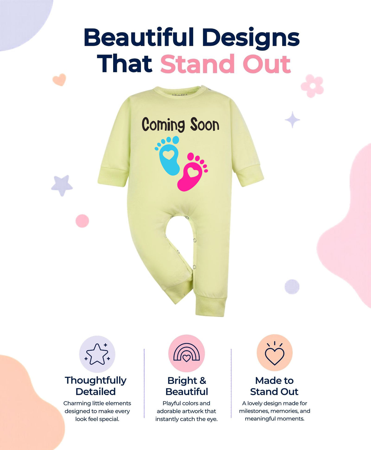 Coming Soon Pregnancy Announcement - Jumpsuit