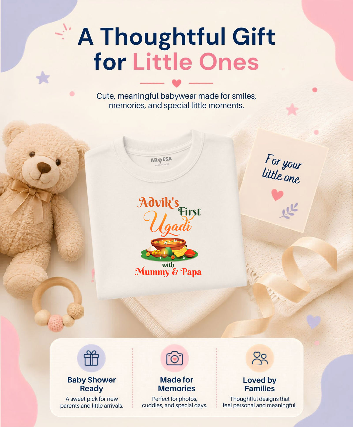 Yes | My First Ugadi - T-shirt