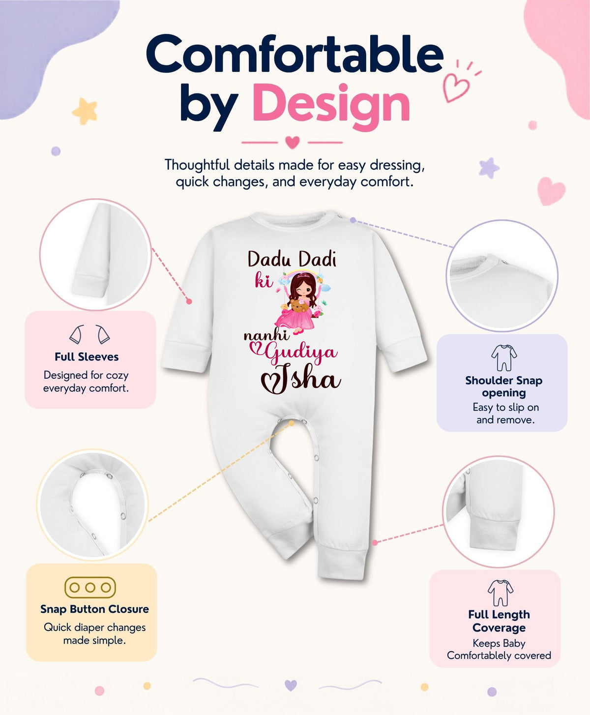 Yes | Dada Dadi Ki Nani Gudiya - Jumpsuit