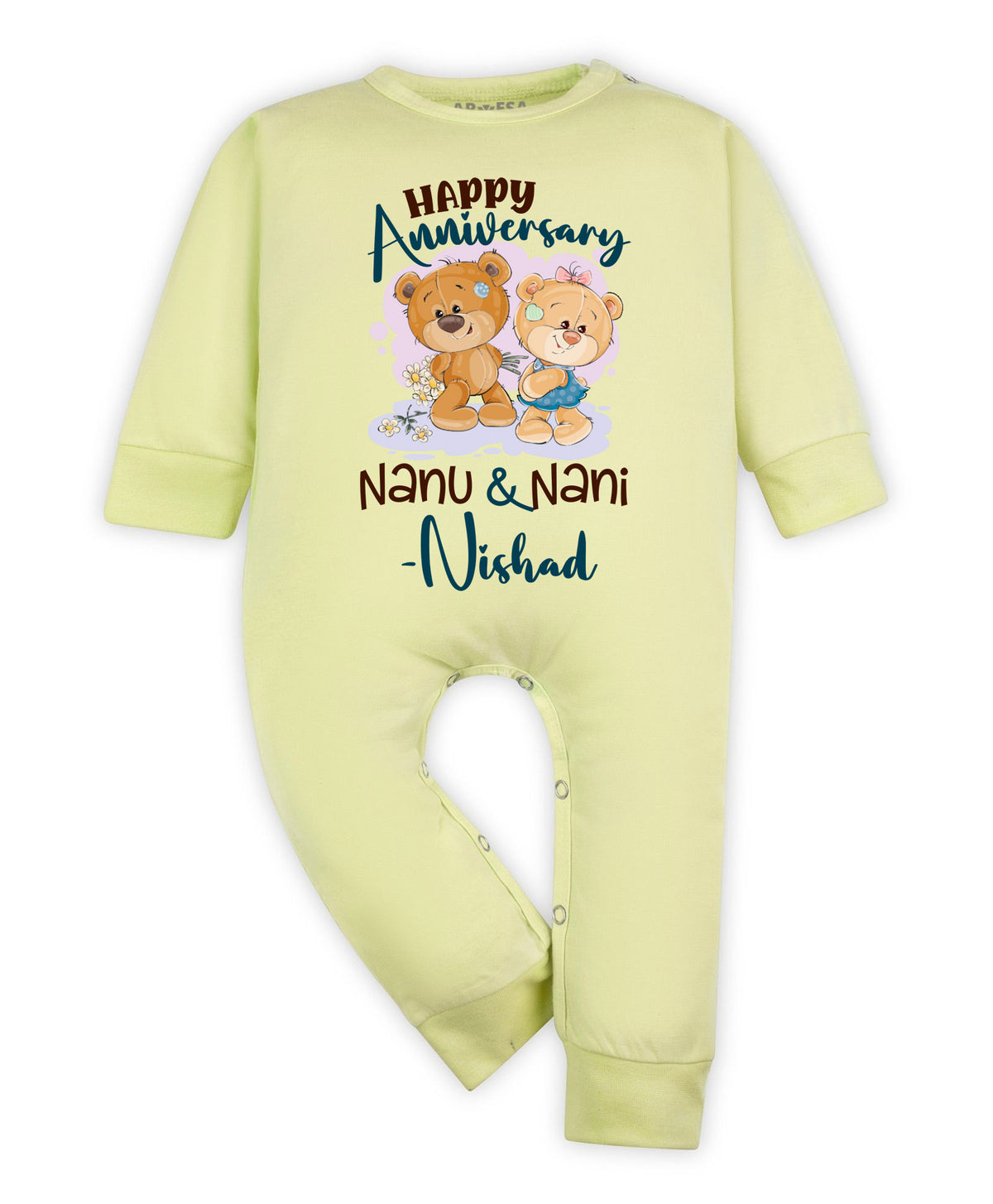 Yes | Happy Anniversay Nanu & Nani Family Anniversary - Jumpsuit