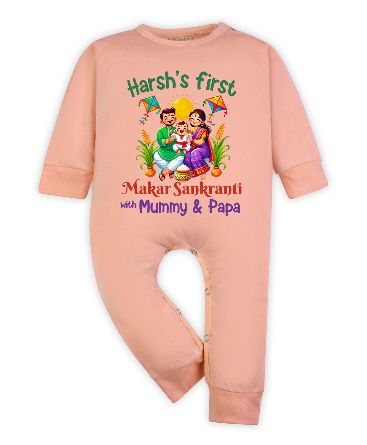 Yes | My First Makar sankranti - Jumpsuit